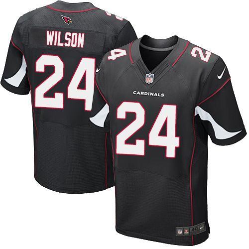 Nike Cardinals #24 Adrian Wilson Black Alternate Men's Stitched NFL Vapor Untouchable Elite Jersey